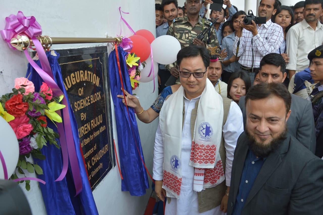 Opening ceremony for a new school science block
